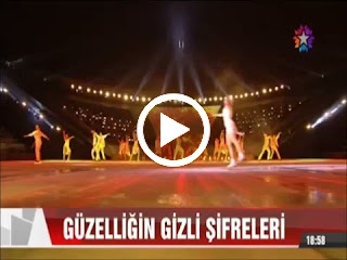 Tülin Şahin, Burcu Esmersoy Miss Turkey 2014 güzeli Amine Gülşe'de O Şovdaydı