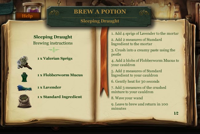 Pottermore Updates Mai 2012 Trinken