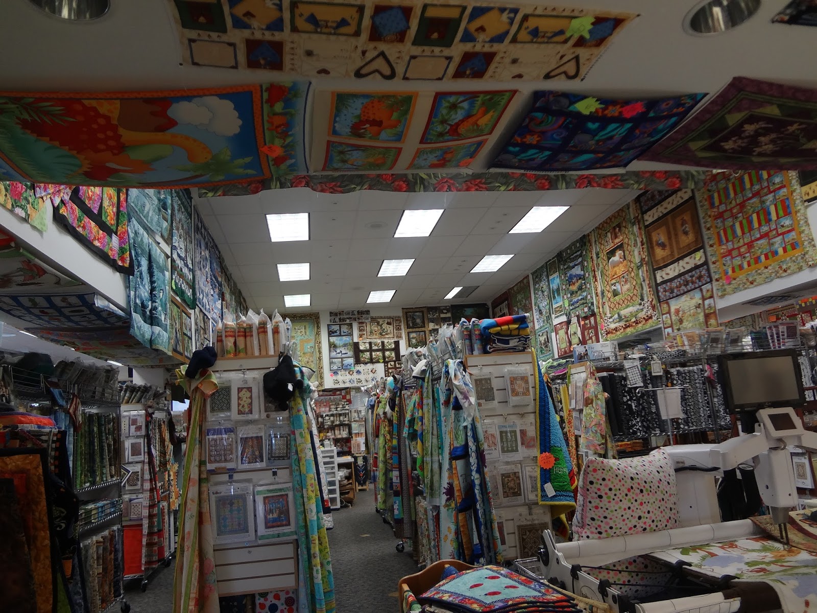 Weyburn Crocus Quilters Visiting Quilt Shops in MT