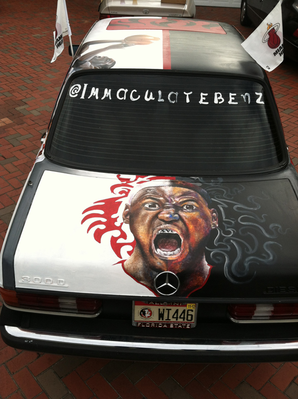The Immaculate M.E.rcedes Art Car by Martin Reese