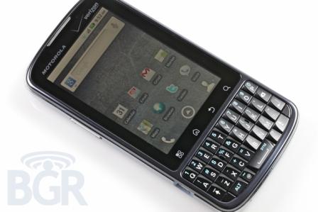 DROID Pro to Android 2.3