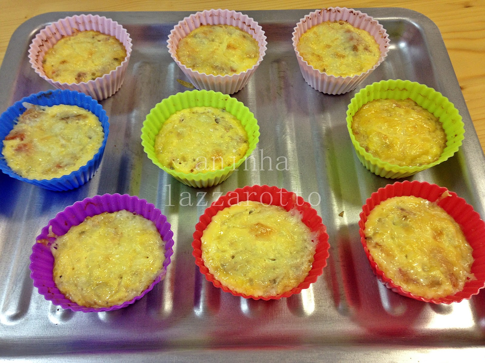 aninha lazzarotto Muffins Salgados sem Glúten