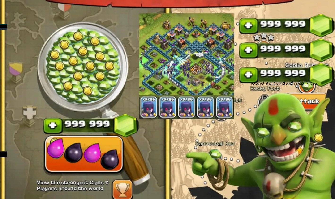 скачать clash.of gem