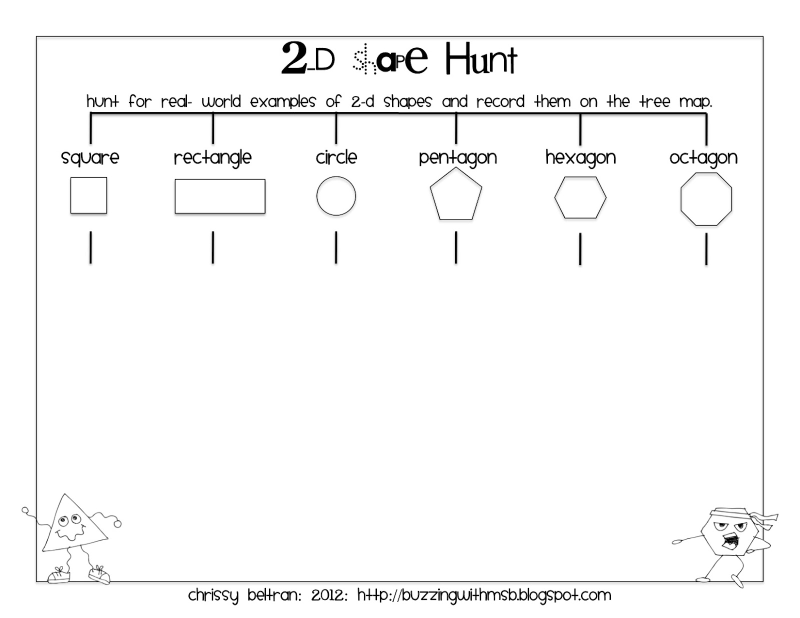 worksheet Sorting Shapes Worksheets 3 6 free resources 2d shapes sort tree map map