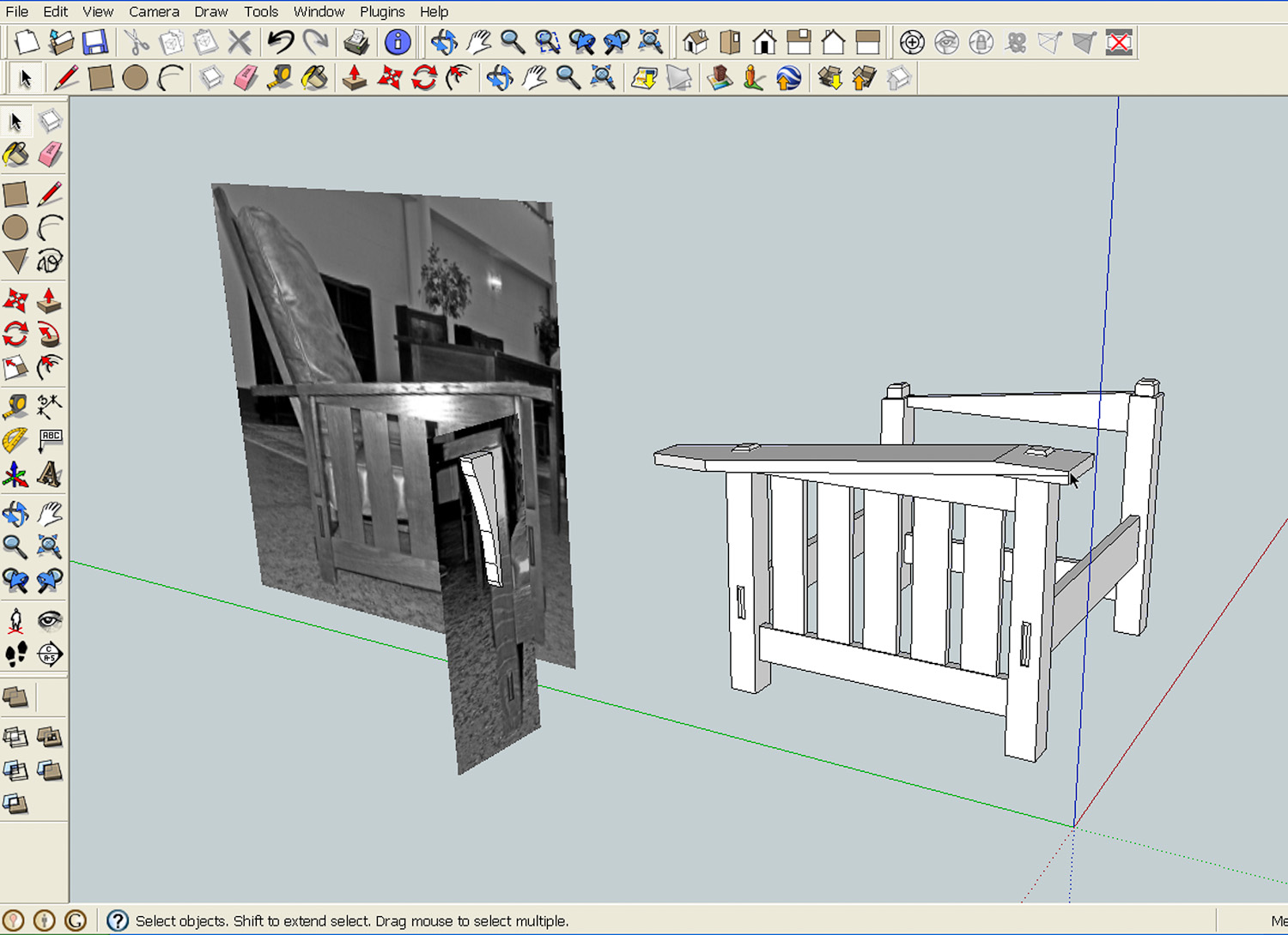 woodworking projects in sketchup