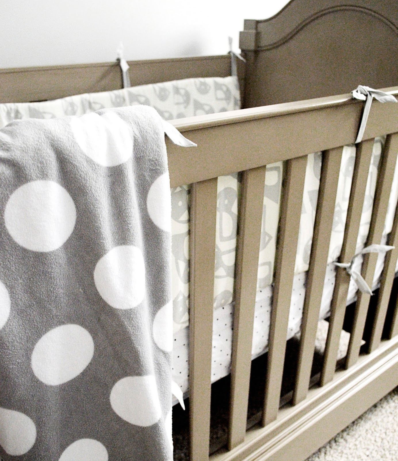 Love Notes by Lauryn black, white, and gray nursery