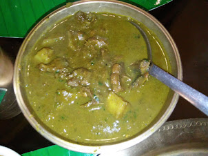 "Pigeon Curry" at "Gams Delicacy Restaurant" in Guwahati.