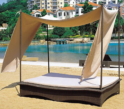 Camas al aire libre Canopy Ideas para un verano romántico | Decoracio