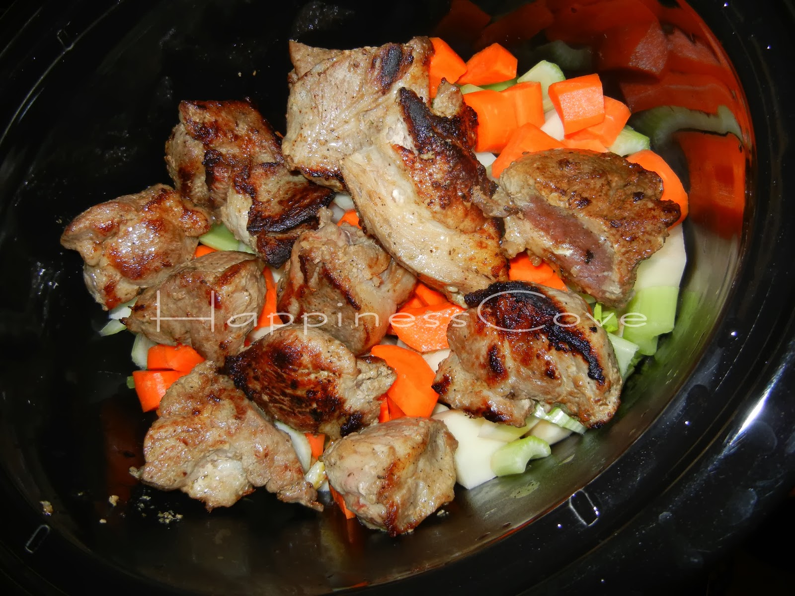 Happiness Cove... Crockpot Pork Stew