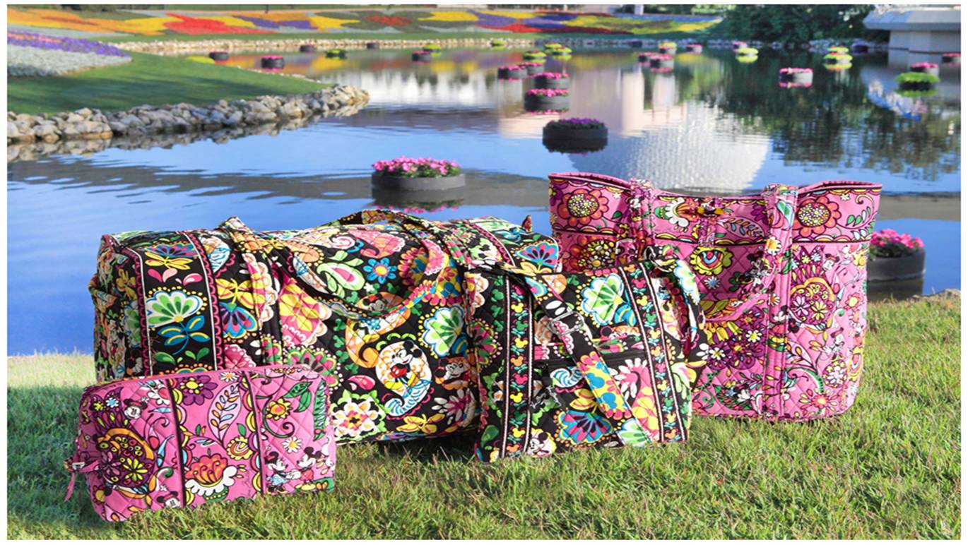 Disney inspired Vera Bradley handbags and accessories will be released ...