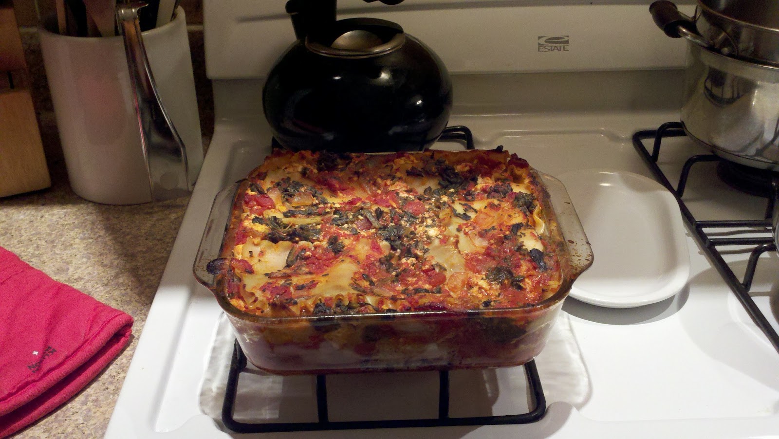 Cranky Gerd Recipe TofuSpinach Lasagna (Vegan)