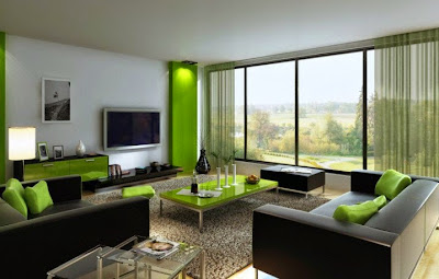 Green Living Room , Living room interior, living room, 