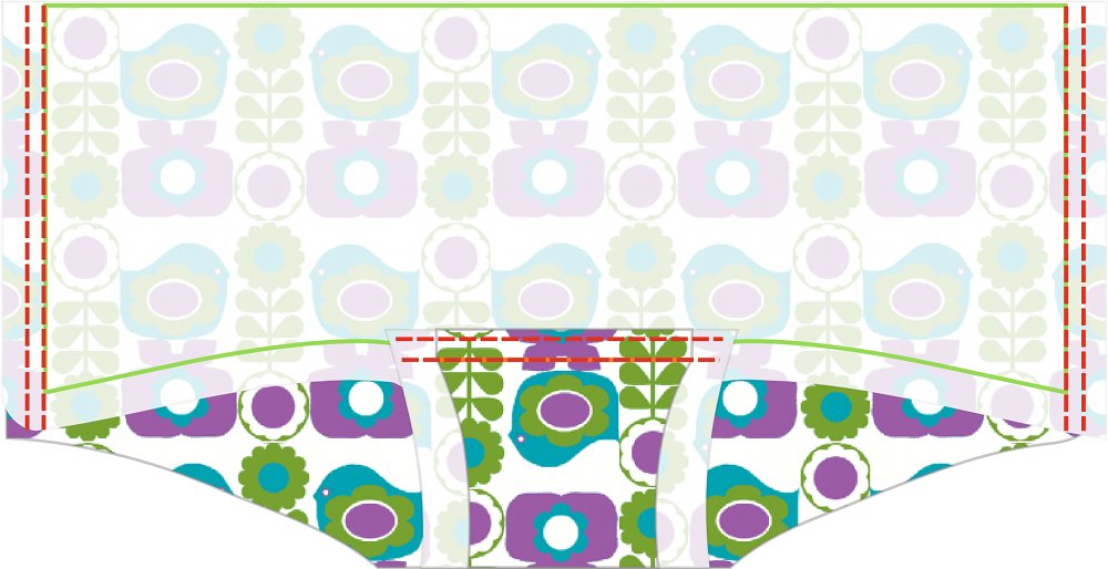 small dreamfactory Free pattern and tutorial kids underwear (size 2T 14Y)