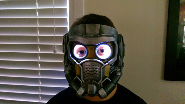 Guardians of the Galaxy Star Lord helmet project