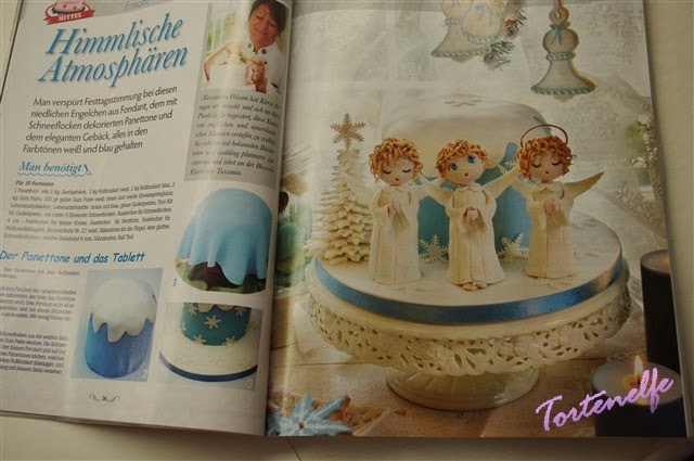 Tortenelfes Blog - Backe, backe, Kuchen ...: Engeltorte zum Geburtstag