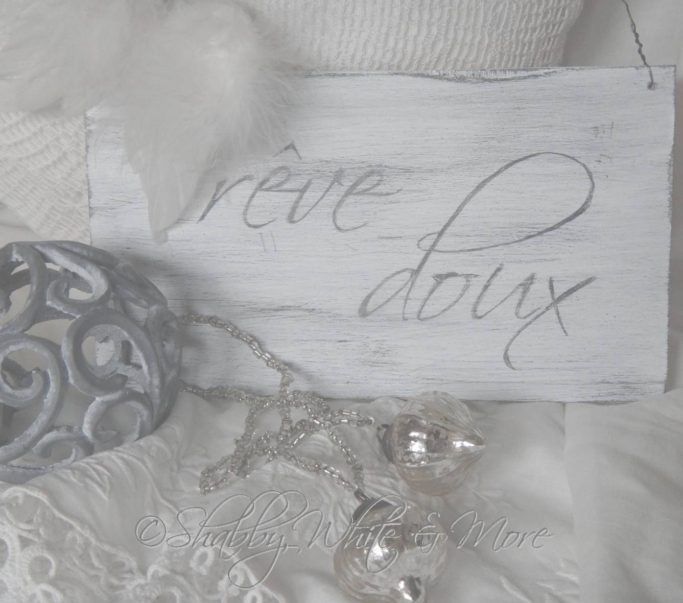 Shabby, white and more...: schilder im shabby look...