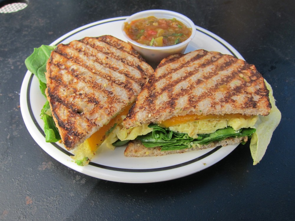 Review Corner Bakery Cafe Avocado & Spinach Power Panini Thin Brand Eating