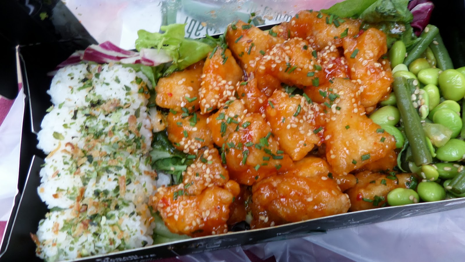 Anna, Look! Two meals at Wasabi Sushi & Bento.