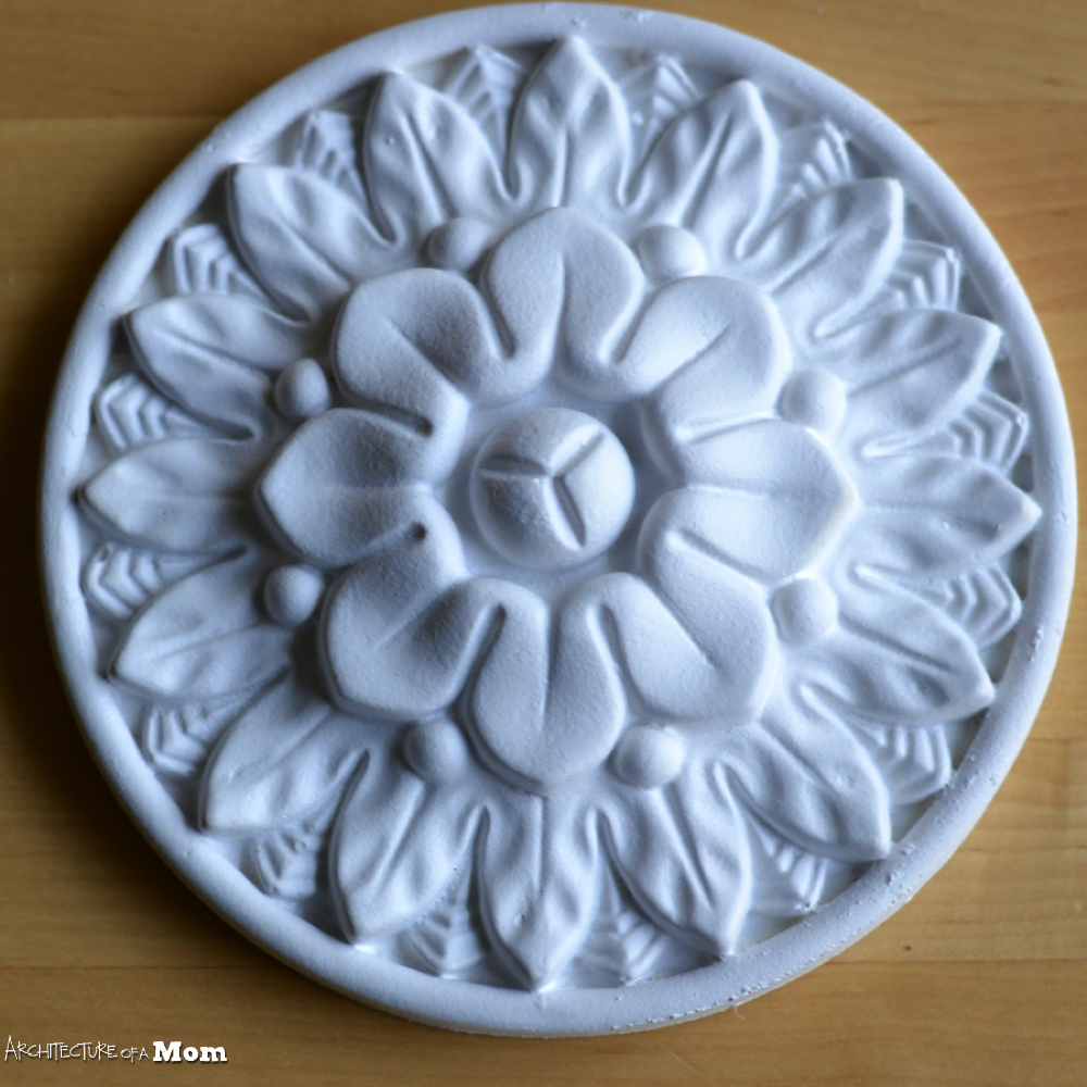 Architecture of a Mom Faux Metal Medallion Easy Decor Idea!