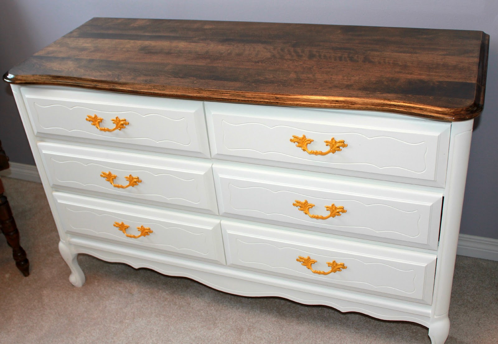 Two Loonies and a Penny Refinishing the Nursery Dressers