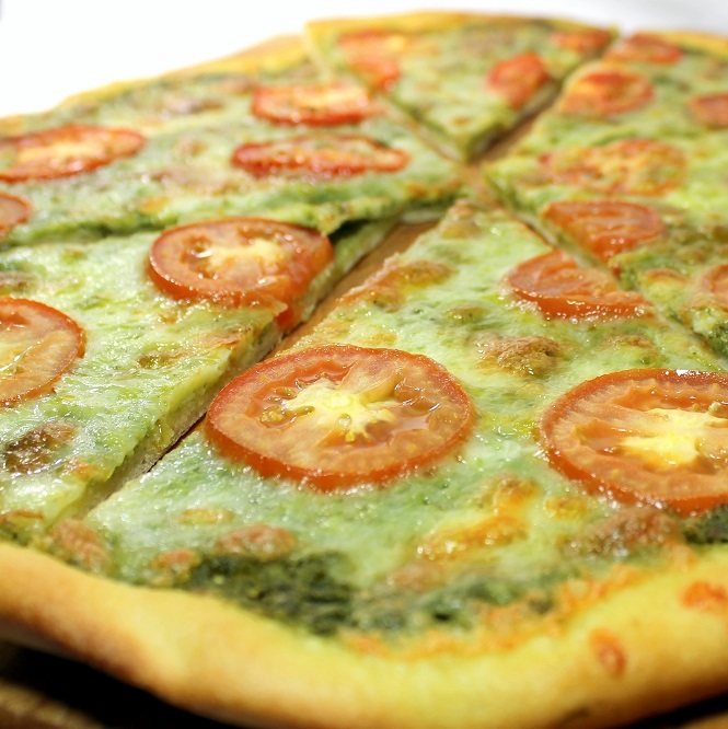 52 Ways to Cook Basil Mint Pesto Margherita Pizza