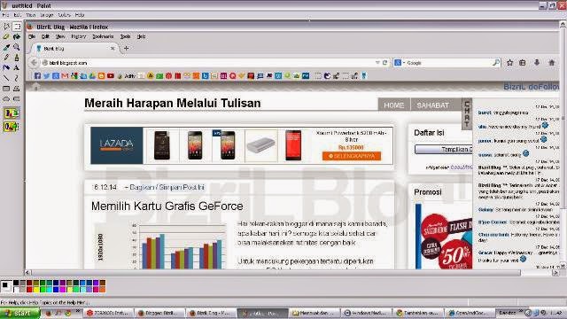 Paste hasil print screen di Paint MS Paint-1