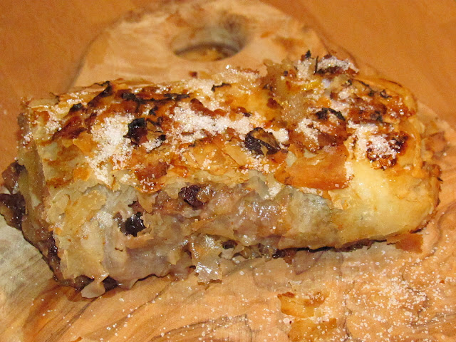 
strudel De Manzana.
