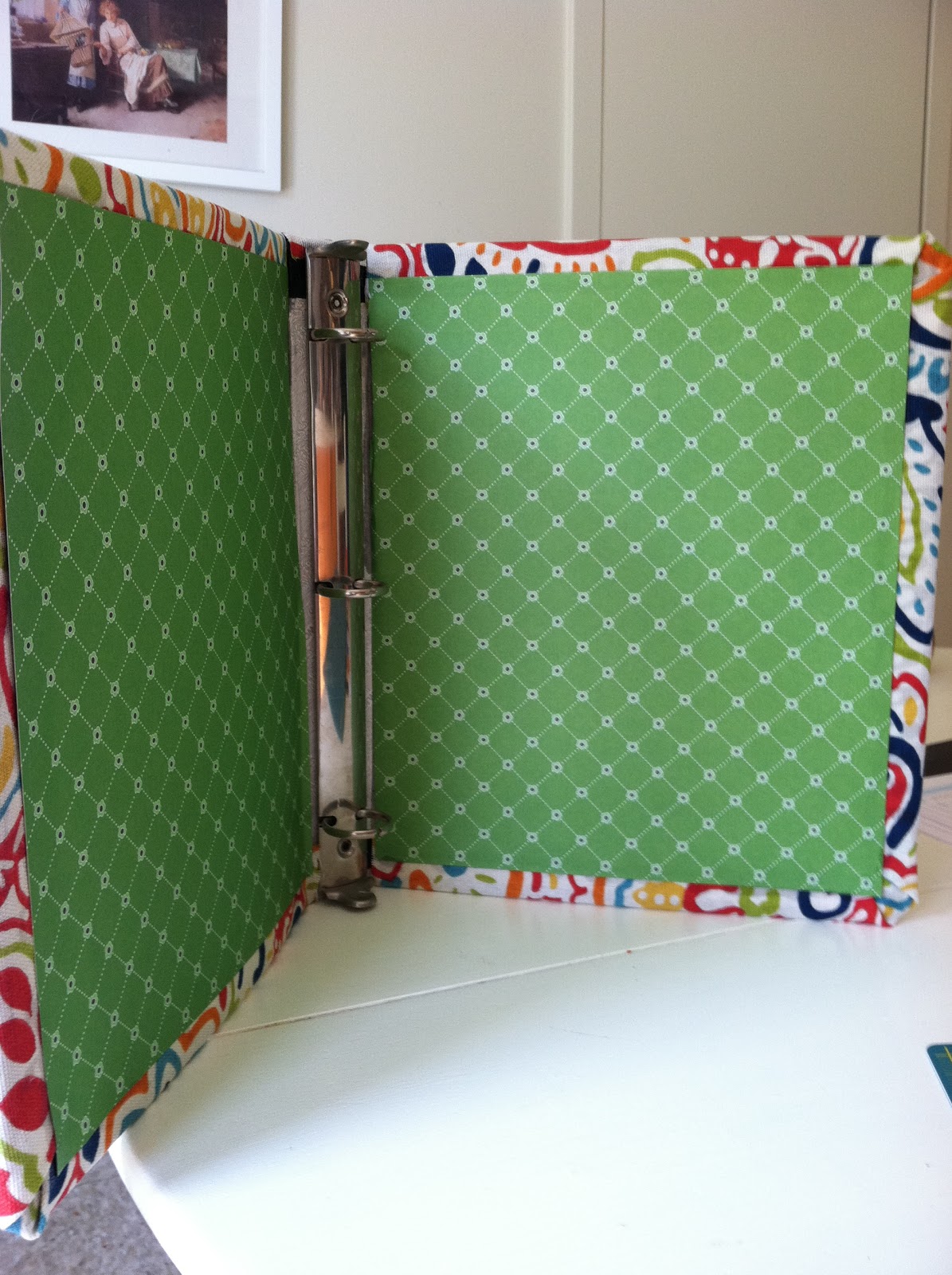 Simple Binder Cover...a tutorial