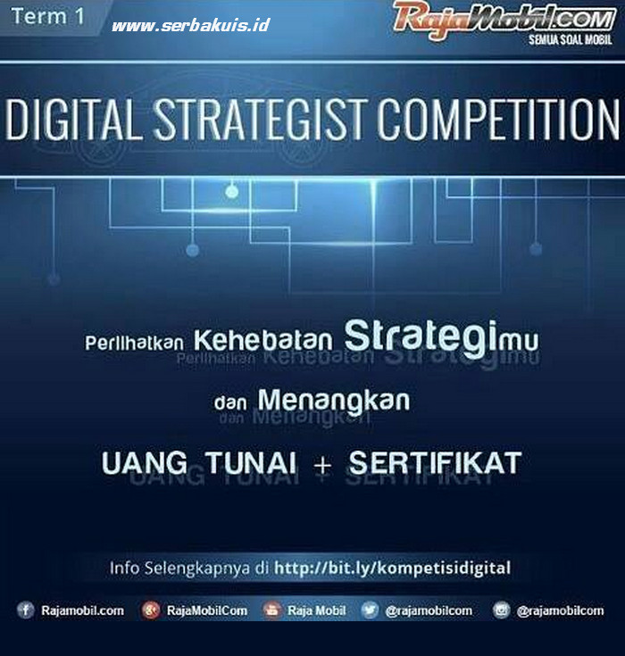 Rajamobil.com DIGITAL STRATEGIST COMPETITION Rajamobil.com DIGITAL STRATEGIST COMPETITION