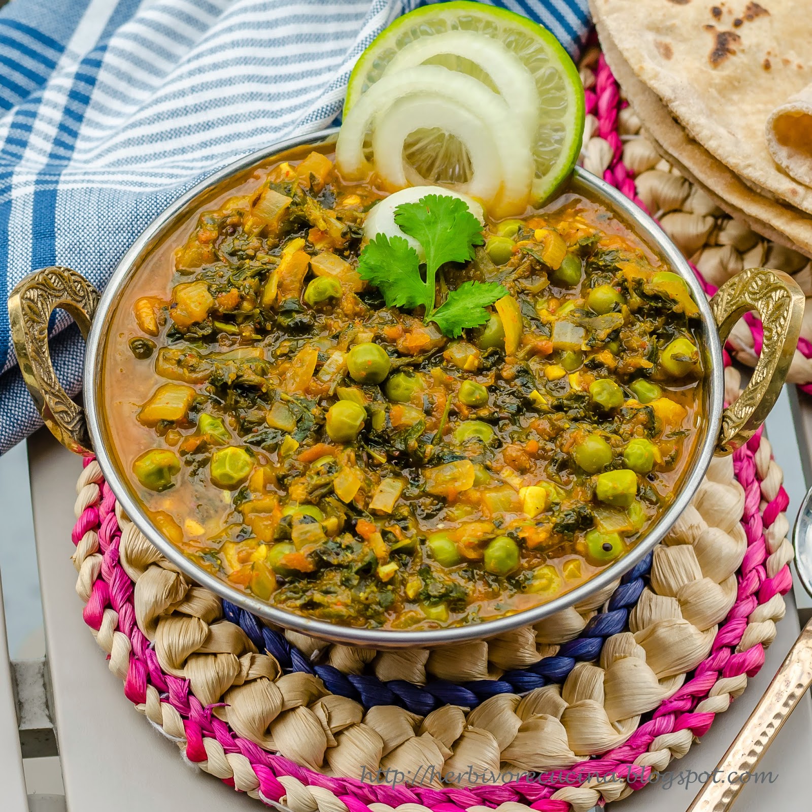 Herbivore Cucina Methi Mutter Masala Curry