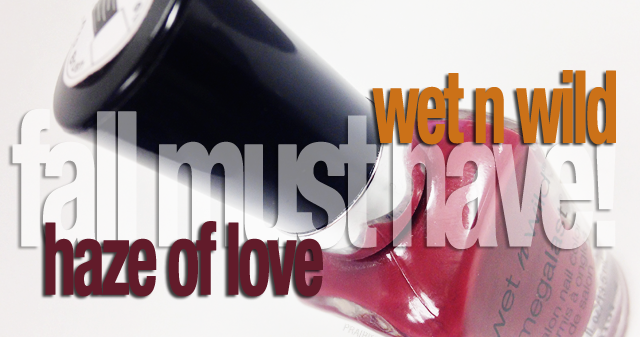 Wet n Wild Megalast Nail Polish in "Haze of Love" - wide 7