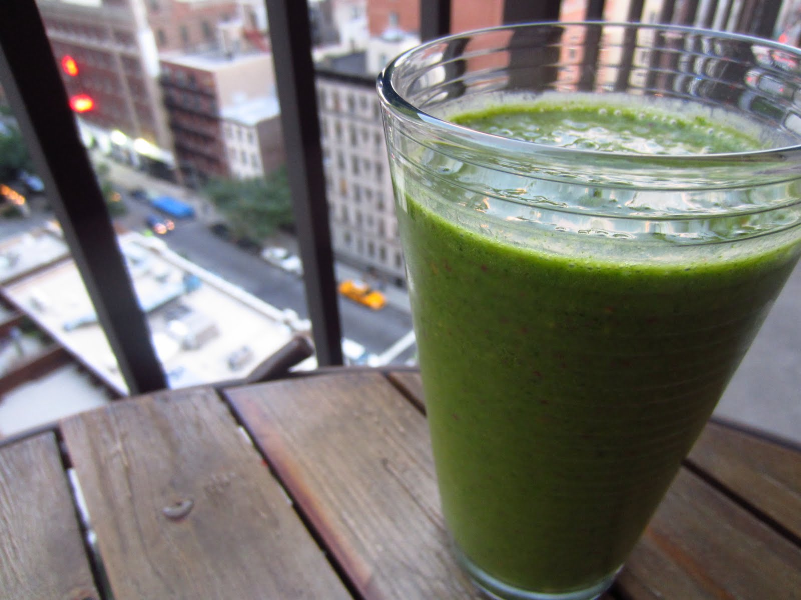 Gluten Free Blondie Recipe Kale and Berry Smoothie