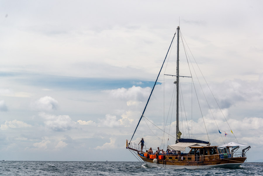 Around the island of Phi Phi