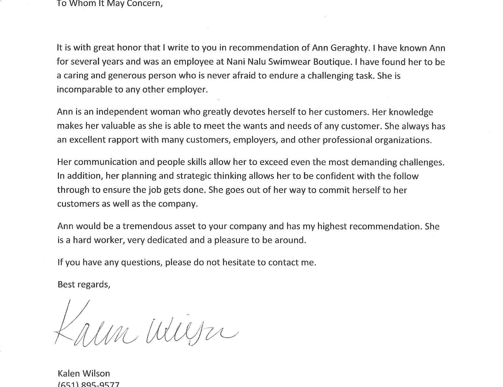 Letter Of Recommendation For Sales Manager - Sales Manager Cover