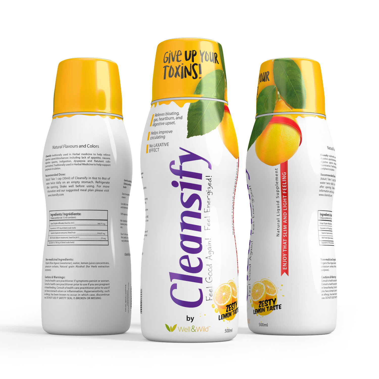 Cleansify Natural Liquid Cleanse & Vitality Drink . Receive the Cleansify E-Book Free!