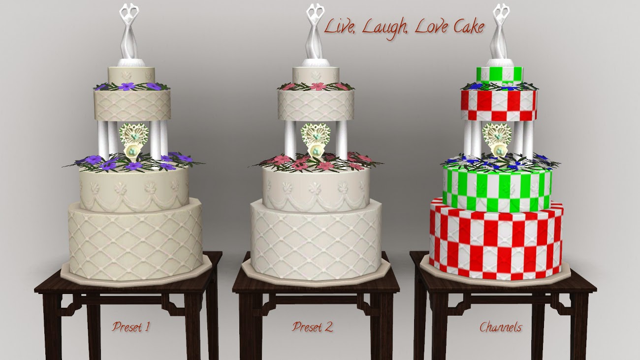 My Sims 3 Blog Dream Wedding Cakes+ by heaven