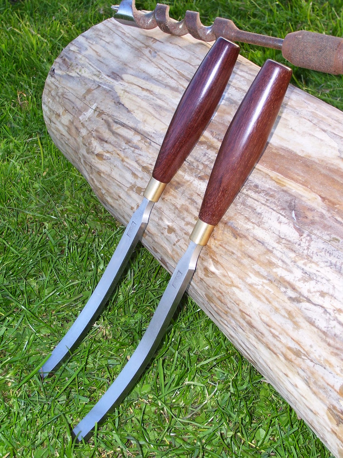 Wilco Flier Toolworks Luthiers tools, custom made brace chisels