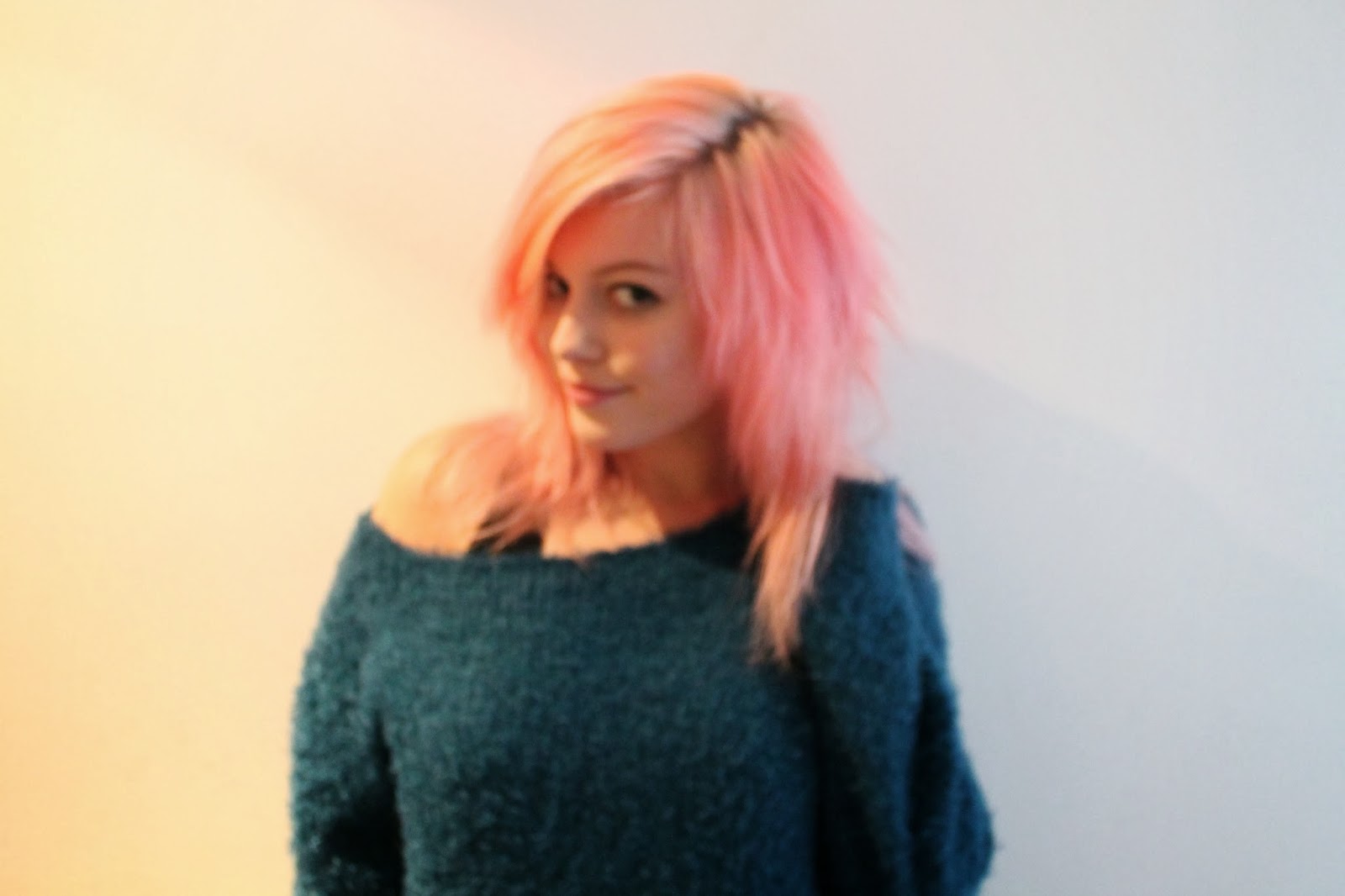 BLEACH London Awkward Peach Hair Dye review.