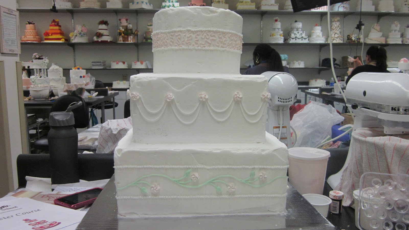 Bring On Cake My Learning Experience Day 9 Wilton Master Course