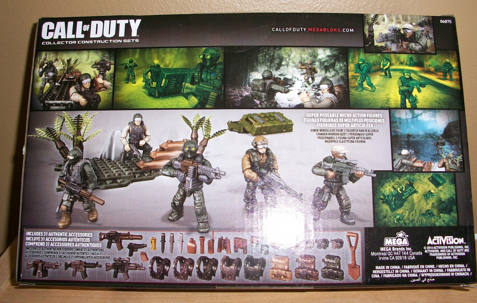 mega bloks call of duty jungle troopers