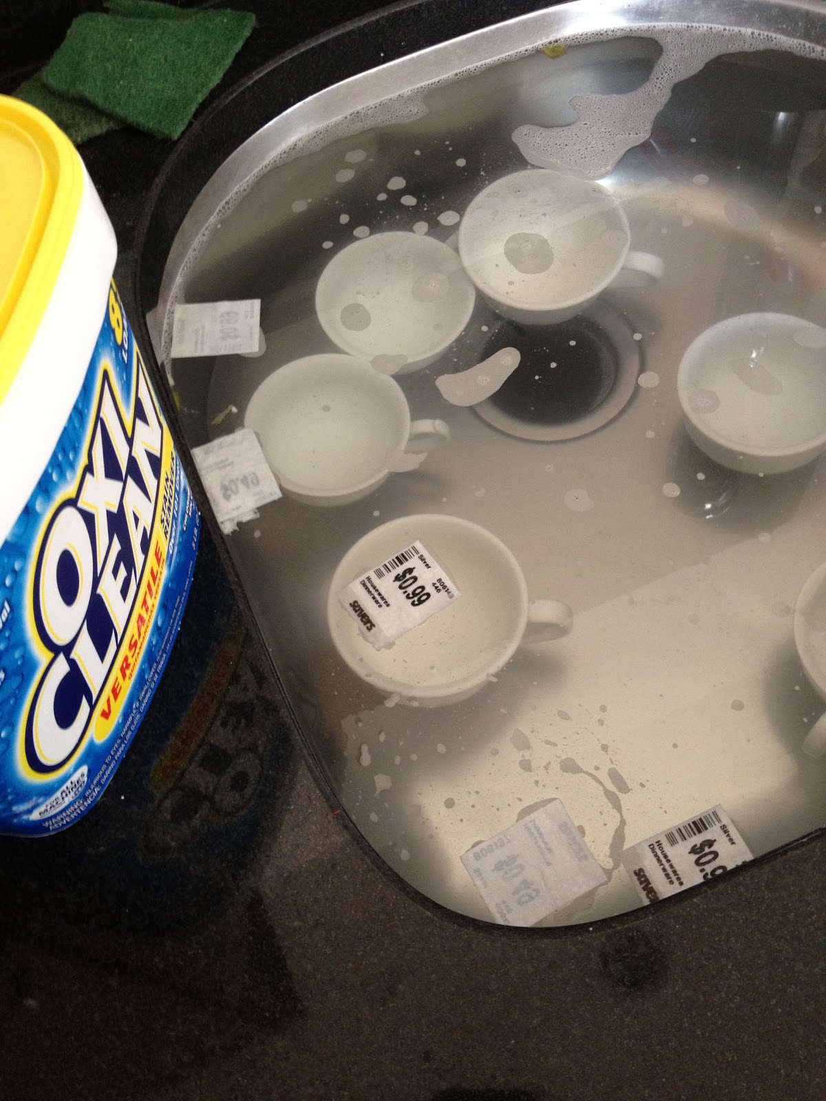 Born Free The Secret to Easily Remove Labels with No Effort Oxiclean!