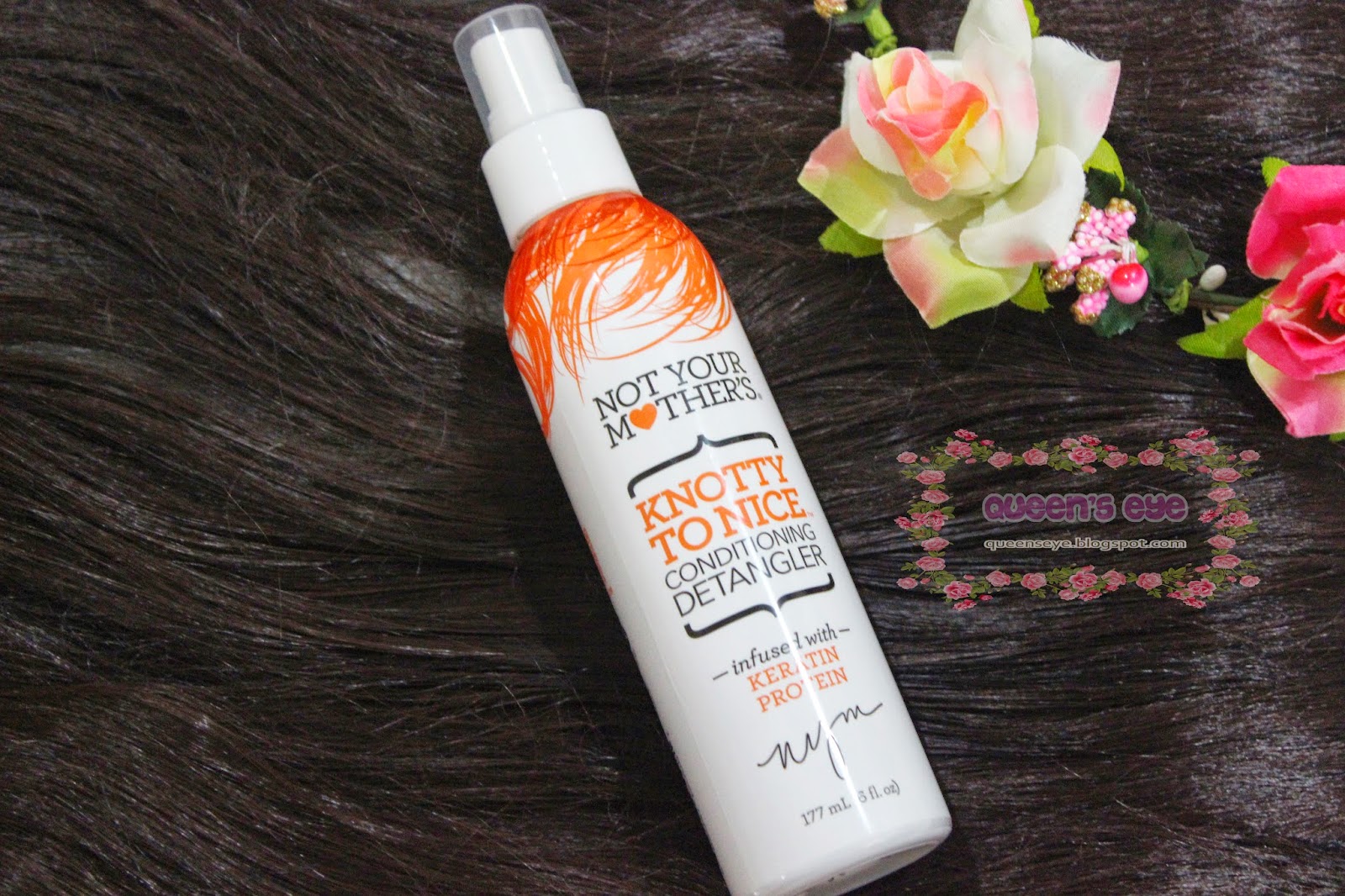 ღ Queen's Eye ღ NOT YOUR MOTHER'S Knotty to Nice Conditioning Detangler