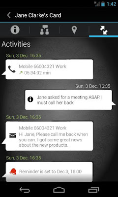 Ondigo Android Contact App