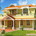 Kerala model home design - 2550 Sq. Ft.