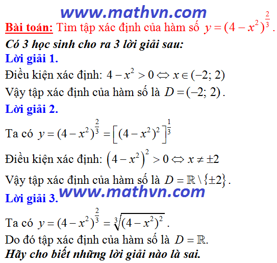 tap xac dinh, ham so luy thua, sai lam o dau