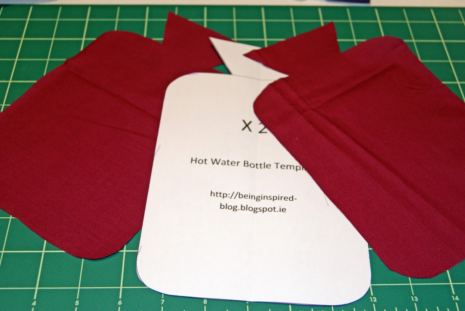 Being Inspired Hot Water Bottle Heat Pack Tutorial