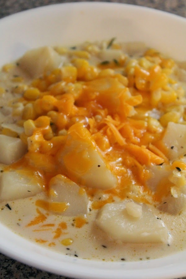 On The Menu Corn Chowder Sunny Days & Starry Nights