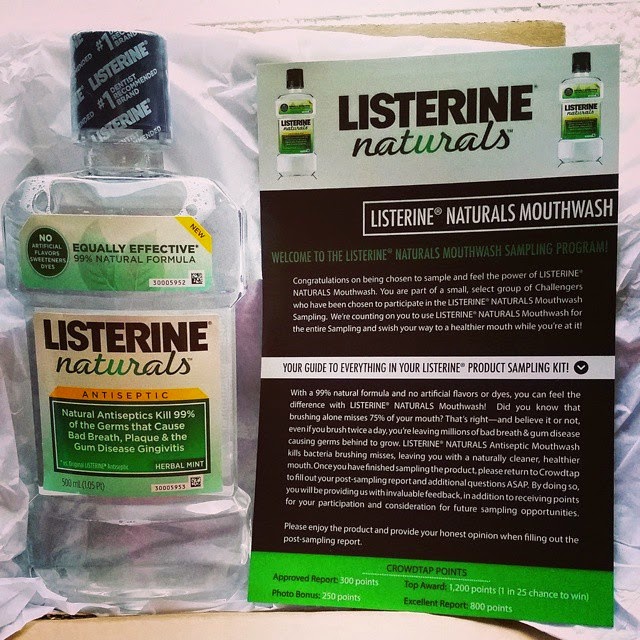 The Soap Lady The Listerine® "Challenge" with NEW Listerine® Naturals!