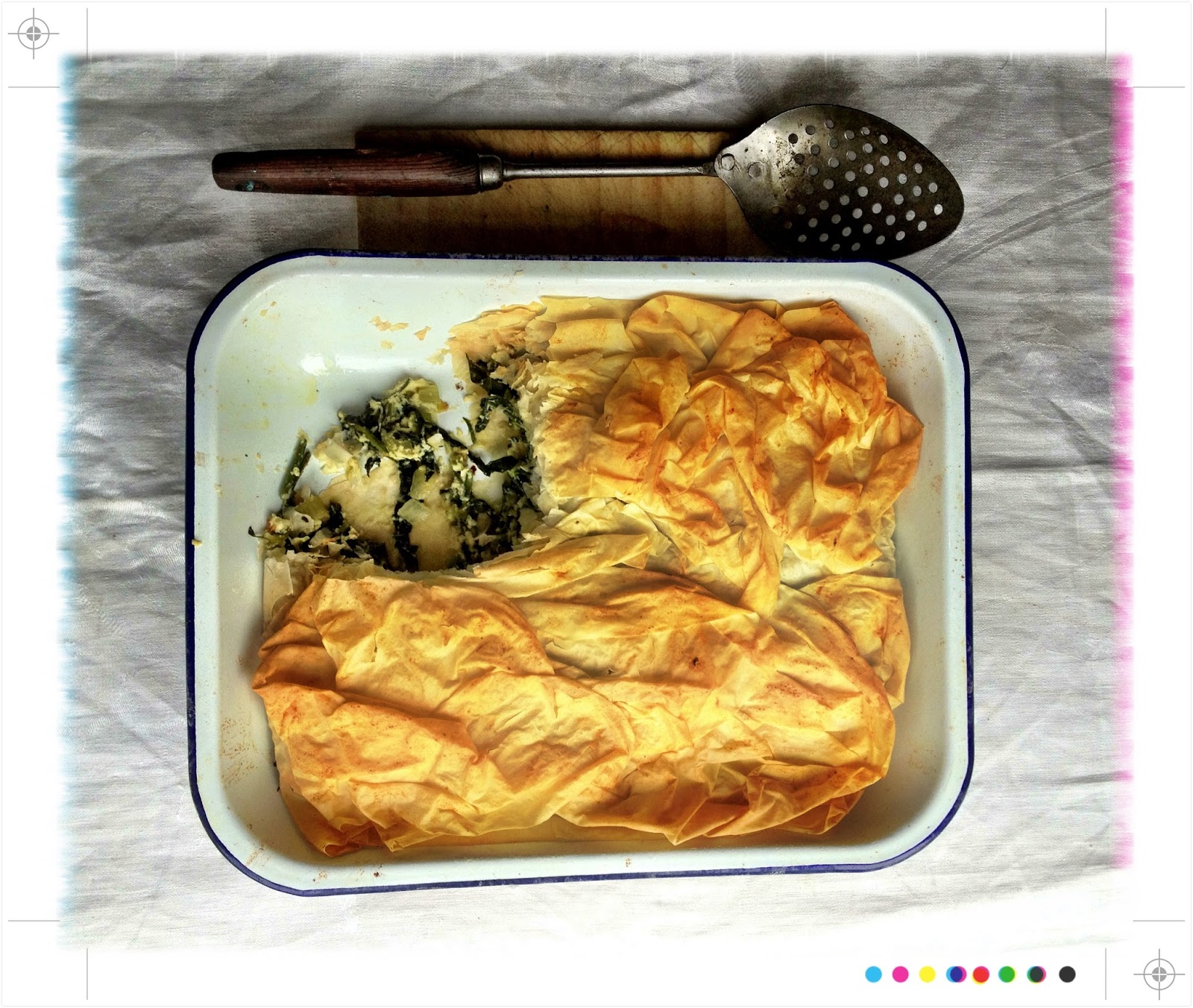 Toast Herb Pie, from Ottolenghi’s Jerusalem IHCC