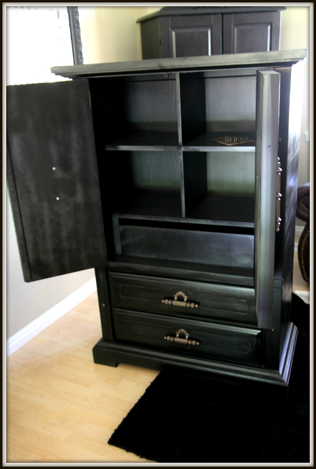 Drab to Fab Chest Of Drawers Armoire Redo